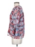 Neiman Marcus Blue 3/4 Sleeve Blouse Size S - photo 5