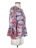 Neiman Marcus Blue 3/4 Sleeve Blouse Size S - photo 4