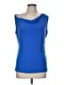 Calvin Klein Solid Blue Sleeveless T-Shirt Size M - photo 1