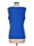 Calvin Klein Solid Blue Sleeveless T-Shirt Size M - photo 2