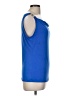 Calvin Klein Solid Blue Sleeveless T-Shirt Size M - photo 4