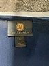 JM Collection Blue Long Sleeve Blouse Size M - photo 7