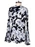 Billabong 100% Rayon Blue Romper Size S - photo 2