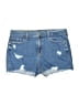 Old Navy Stars Blue Denim Shorts Size 8 - photo 1