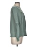 Listicle Green Long Sleeve Blouse Size M - photo 4