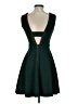 XOXO Solid Green Cocktail Dress Size S - photo 2