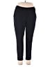 Liz & Me Solid Black Active Pants Size 1X - photo 1