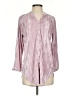 Cato Stripes Pink 3/4 Sleeve Blouse Size XS - photo 1