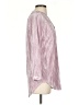 Cato Stripes Pink 3/4 Sleeve Blouse Size XS - photo 4