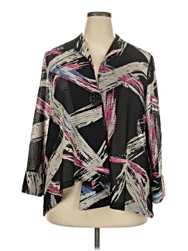 I.C. By Connie K 3/4 Sleeve Blouse