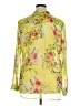 Kut from the Kloth Floral Yellow Long Sleeve Blouse Size XL - photo 2