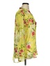 Kut from the Kloth Floral Yellow Long Sleeve Blouse Size XL - photo 4