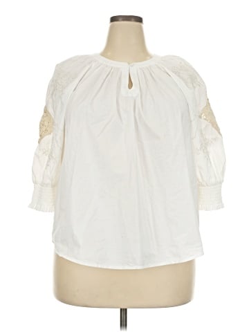 wonderly 3/4 Sleeve Blouse (view 1)