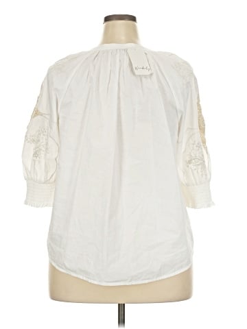 wonderly 3/4 Sleeve Blouse (view 2)