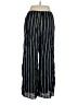 J.Crew 100% Viscose Stripes Black Casual Pants Size XL - photo 2
