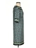 Max Studio Argyle Teal Casual Dress Size S - photo 4