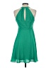 Express 100% Polyester Solid Green Cocktail Dress Size 4 - photo 2