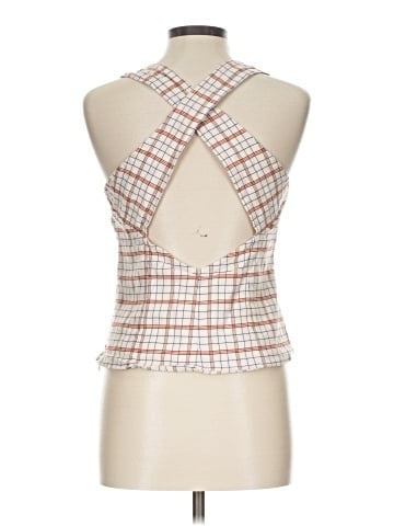 Nicholas Sleeveless Button-Down Shirt (view 2)