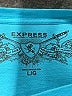 Express 100% Cotton Blue Short Sleeve T-Shirt Size L - photo 7