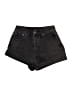 Forever 21 100% Cotton Black Denim Shorts Size 28 waist - photo 1