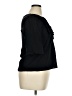 Moon River 100% Cotton Black 3/4 Sleeve Blouse Size XL - photo 4