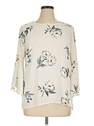 Pleione 3/4 Sleeve Blouse (view 1)