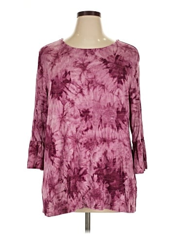 Ruby Rd. 3/4 Sleeve Top (view 1)