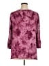 Ruby Rd. Tie-dye Burgundy 3/4 Sleeve Top Size XL - photo 2