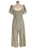 Luxology 100% Rayon Chevron-herringbone Green Jumpsuit Size L - photo 2