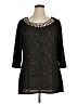 La Vanya Black 3/4 Sleeve Blouse Size 1X - photo 1