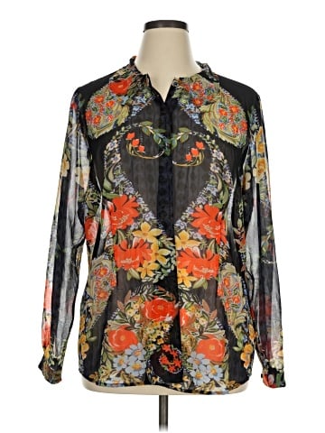 CAbi Long Sleeve Blouse (view 1)
