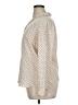 Uniqlo 100% Rayon Polka Dots Ivory Long Sleeve Blouse Size XL - photo 5
