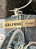 GRLFRND Blue Denim Skirt Size 24 waist - photo 4