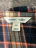 Old Navy 100% Cotton Plaid Brown Long Sleeve Button-Down Shirt Size XXL - photo 7
