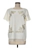 Cooper & Ella Ivory Short Sleeve Blouse Size M - photo 1