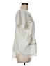 Cooper & Ella Ivory Short Sleeve Blouse Size M - photo 4