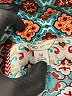 Cato Orange Gray Casual Dress Size M - photo 7