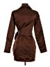 PrettyLittleThing 100% Polyester Brown Casual Dress Size 4 - photo 2