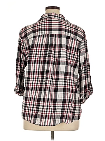 Erika 3/4 Sleeve Button-Down Shirt (view 2)