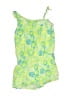 Faded Glory 100% Rayon Green Romper Size 14 - 16 - photo 1