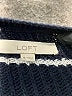 Ann Taylor LOFT Stripes Black Pullover Sweater Size M - photo 4