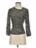 J.Crew 100% Silk Black 3/4 Sleeve Top Size 0 (petite) - photo 1