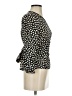 J.Crew 100% Silk Black 3/4 Sleeve Top Size 0 (petite) - photo 4