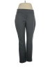dalia Solid Gray Active Pants Size XL - photo 1