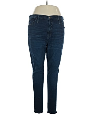 Madewell 10" High-Rise Skinny Jeans in Hayes Wash (view 1)