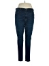 Madewell Solid Blue Jeans Size 35 waist - photo 1