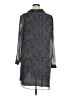 CAbi 100% Polyester Paisley Blue Casual Dress Size XL - photo 2