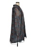 CAbi 100% Polyester Paisley Blue Casual Dress Size XL - photo 4
