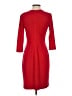 Calvin Klein Solid Red Cocktail Dress Size P (petite) - photo 2
