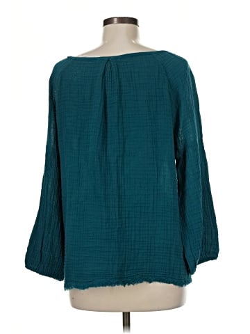 Three Dots 3/4 Sleeve Blouse (view 2)